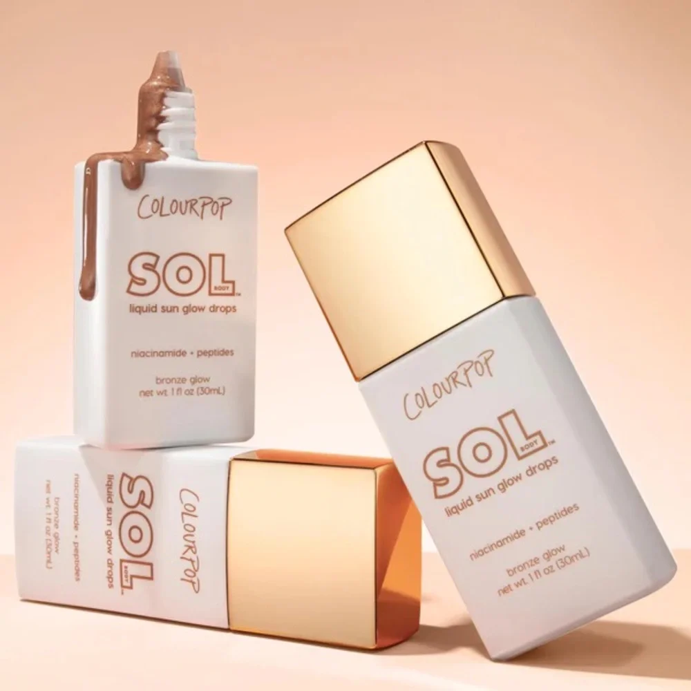 ColourPop Sol‎ Liquid Sun Glow Drops Full Size 1oz Face & Body Blendable Bronzer